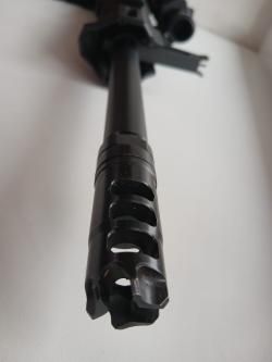 ДТК (дульный тормоз компенсатор) CG201 от кастом Ганз Россия для AR 15 