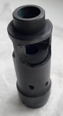 Дтк полумесяц для ак-74, фрезерованный, вороненый