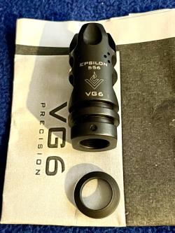 ДТК VG6 Epsilon muzzle brake .223 / 5.56 для АР15, M4, M16