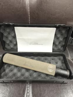 ДТК закрытого типа Airmaster Новичок на Сайгу к.7,62/308, титан, резьба 24x1,5R (б/у)