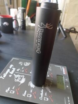 ДТК закрытого типа Browning 3d титан (Банка, модератор) для калибров .308 .30-06 резьба 14х1