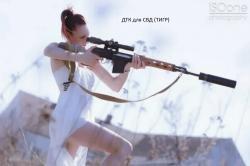 ДТК для СВД 7.62, ( карабин. Тигр) разборный