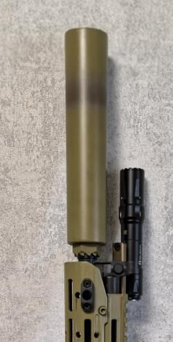 ДТКП Alfa ArmsМоскв (Blackout) 5,45/.223Rem (М24х1,5R) АК74/Сайга 190мм