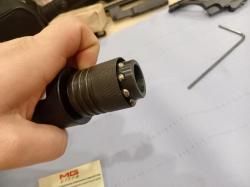 Дткп (дульный тормоз компенсатор пламегаситель) закрытого типа