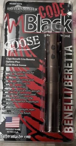 Дульная насадка Patternmaster Code Black Goose 12ga