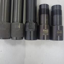 Дульные насадки,удлинители ствола, чоки для Сайга 12