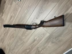 Двуствольное вертикальное ружье REC ARMS S3 Walnut Black с планкой Пикатини