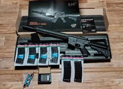 Карабин, автомат, East Crane M4A1 SOPMOD block II UP BK