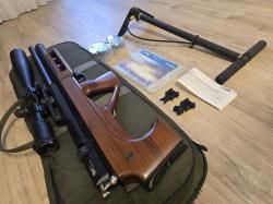 Эдган матадор стандарт 5.5/EDgun Matador R3M 5.5, standard, 3 дж., ложе орех. Комплектом