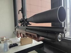 Эдган матадор стандарт 5.5/EDgun Matador R3M 5.5, standard, 3 дж., ложе орех. Комплектом