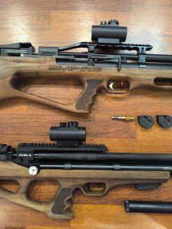 FX Dreamline 6.35 / Kral Puncher Breaker 3 Empire 6.35 / Crosman Benjamin Akela 