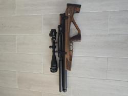 Пневматическая винтовка  Jaeger SPR Булл-пап(РСР,редуктор,ствол LW470 Чок)6.35 БУ