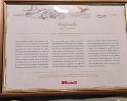 ЭКСКЛЮЗИВНОЕ КОЛЕКЦИОННОЕ ОГРАНИЧЕННОЙ СЕРИИ РУЖЬЕ БЕНЕЛЛИ РАФАЭЛО  АКАДЕМИЯ 12 /76