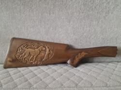 Эксклюзивный приклад Simson с элементами ручной резки