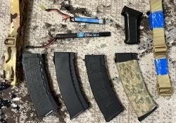 E&L АКС74М (EL-A107S) — сталь, ТО, состояние как новый + оптика. Полный комплект.