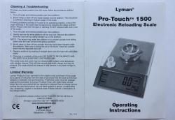 Электронные весы Lyman Pro-Touch 1500