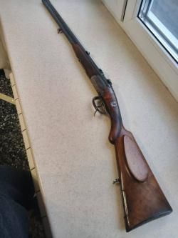 ERNST STEIC LEDER BERLIN SUHL, кал. 8,7х72; 20х76