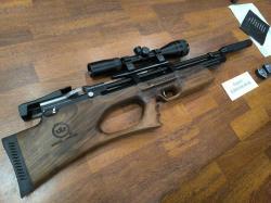 Kral Puncher Breaker 3 (PCP, Bull-Pup, Дерево Орех) Оптика Насос в ПОДАРОК