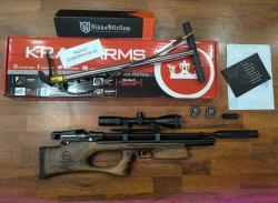 Kral Puncher Breaker 3 (PCP, Bull-Pup, Дерево Орех) Оптика Насос в ПОДАРОК