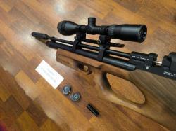 Kral Puncher Breaker 3 (PCP, Bull-Pup, Дерево Орех) Оптика Насос в ПОДАРОК