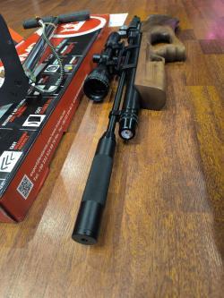 Kral Puncher Breaker 3 (PCP, Bull-Pup, Дерево Орех) Оптика Насос в ПОДАРОК