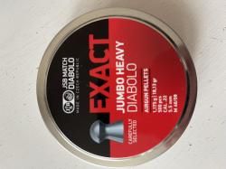 Пули для пневматики Exact Jumbo Heavy Diabolo, 5,5