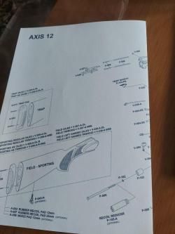 Fabarm Axis Sporting 810 мм