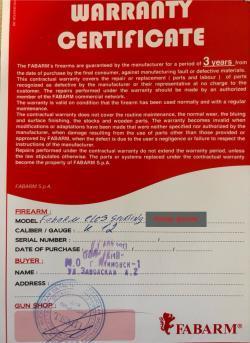 Fabarm ELOS C Sporting 12x76