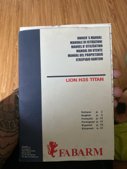 Fabarm Lion H35 Titan