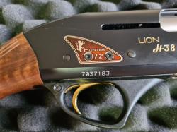 Итальянское пятизарядное ружьё Fabarm lion h38 hunter