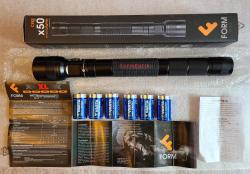 Фонарь FormOptik XL 5D (FD5B) Cree LED + 6 батареек