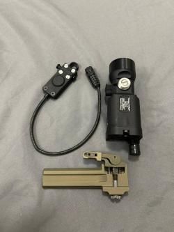 Фонарь подствольный Зенитка Клещ-1 + лцу