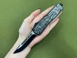 Фронтальный нож Microtech Wolf