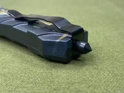 Фронтальный нож с волком 