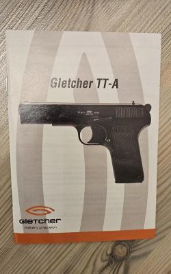 Газобалонный пневматический пистолет Gletcher TT-A