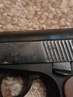 Газовый пистолет ИЖ-79-8 8мм