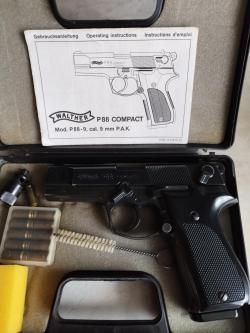 Газовый пистолет Вальтер Р88 Compact  Производство Германия( оригинал) . 
