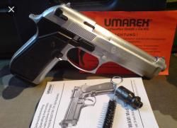 Газовыйпистолет Reck Miami mod.92F, никель