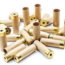 Гильза Cheddite Beige 12/65 бумажная без капсюля 50 шт (Италия)