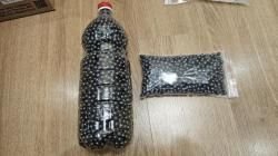 Гильзы 12к Магнум, картеч 8,0мм, хрустики Gualandi. 