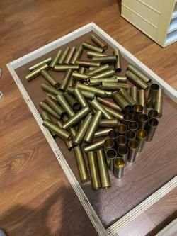 Гильзы 20 калибра латунные 