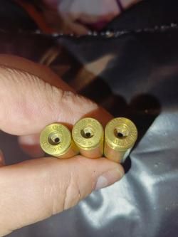 Гильзы 308 калибра, латунь однострел.