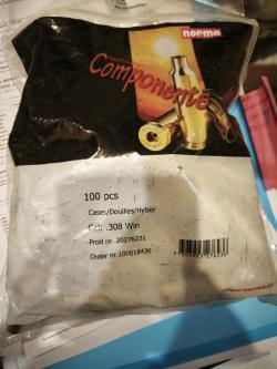 Гильзы 308win Norma 