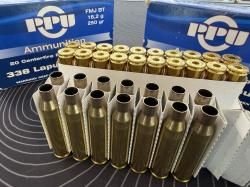 Гильзы 338 LM Нестрелянные