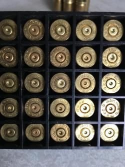 Гильзы 9х19, 38 special, 40 S&W. Латунь однострел