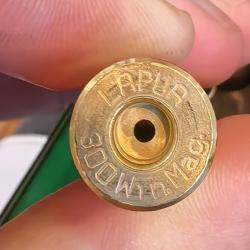 Гильзы Lapua 300 WM латунная, без капсюля 100 шт. 