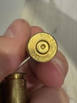 Гильзы латунь 308 однострел LVE с капсюлем, болтовик