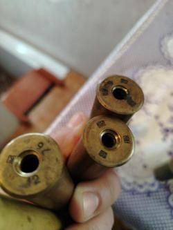 Гильзы латунная 12 калибра под еврокапсюль 