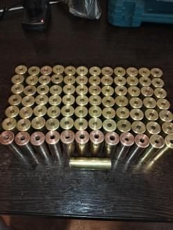 Гильзы латунные 12 калибр