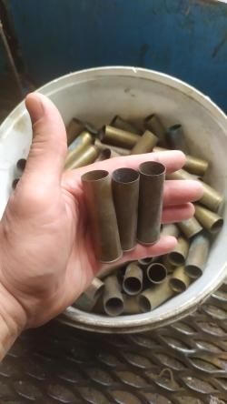 Гильзы латунные 12 калибр 